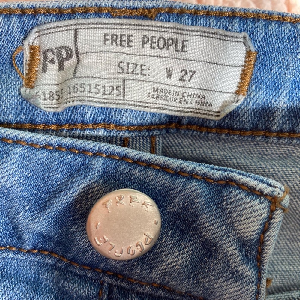 Free People Payton High Rise Super Skinny Jean